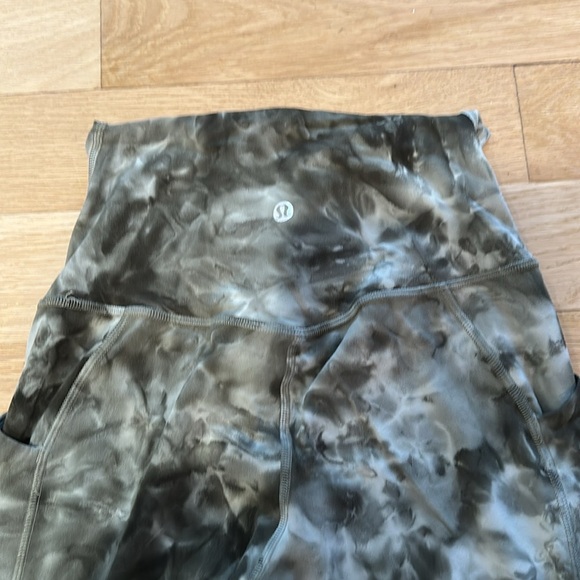 Lululemon Align High-Rise Pant  diamond, die olive with Pockets 25’’ NWOT - Picture 2 of 4